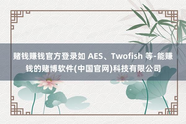 赌钱赚钱官方登录如 AES、Twofish 等-能赚钱的赌博软件(中国官网)科技有限公司